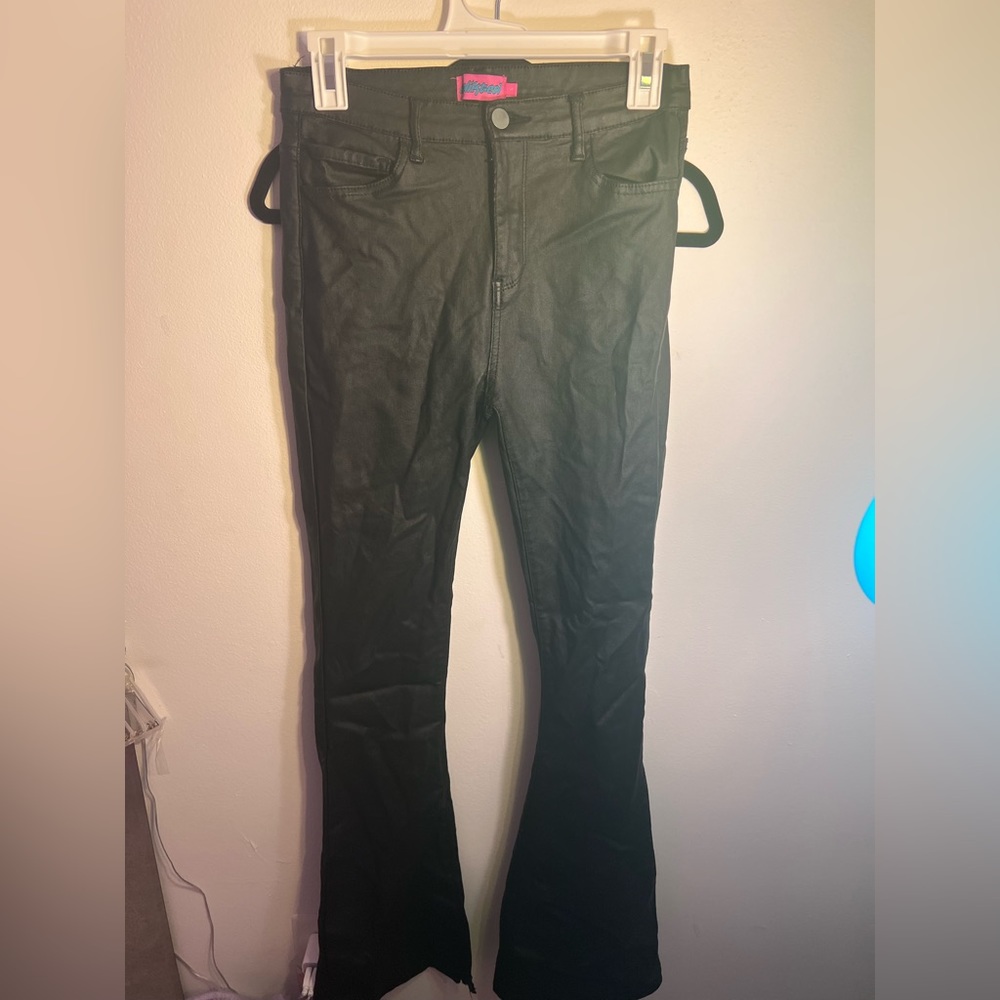 THE black leather pants